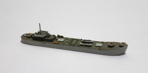 Landungsschiff "LST II" grauer Rumpf grünliche Decks (1 St.) VS 2 HDS